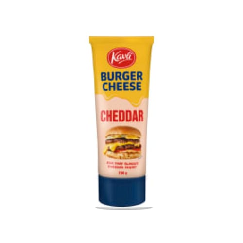 Burger Cheese Cheddardressing Kavli 230g