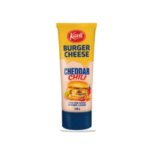 Burger Cheese Cheddar Chili Kavli 230g