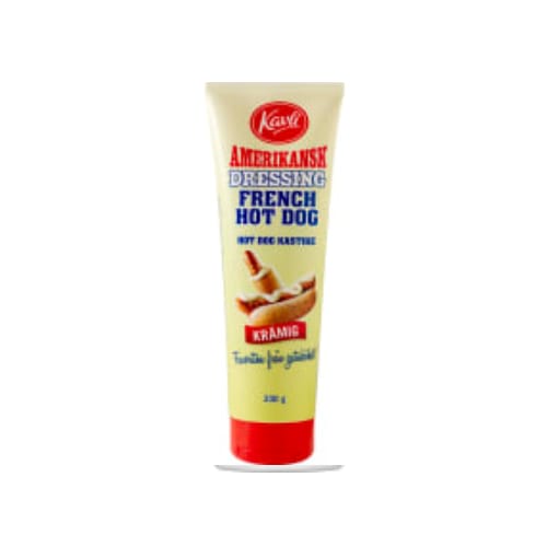 French Hot Dog Amerikansk Dressing Kavli 230g