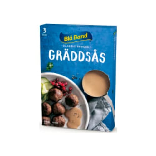 Gräddsås Pulver Blå Band 3p/9dl