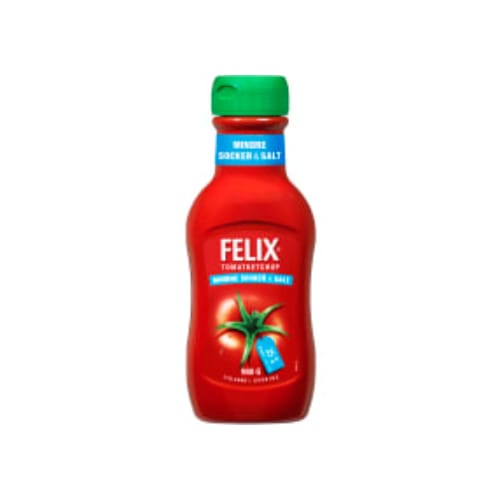 Ketchup Mindre Socker&salt Felix 980g
