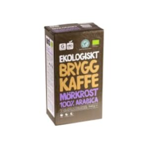 Bryggkaffe Mörkrost Garant Eko 500g