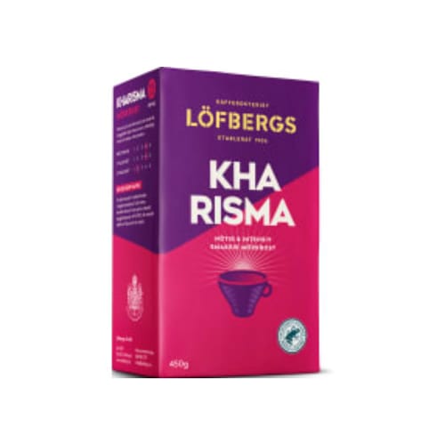 Kharisma Mörkrost Bryggkaffe Löfbergs 450g