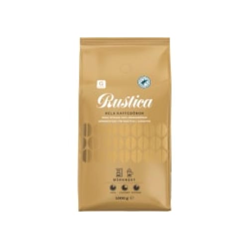 Rustica Mörkrost Hela Bönor Garant 1kg