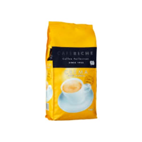 Crema 100% Arabica Hela Bönor Cafe Riche 1kg