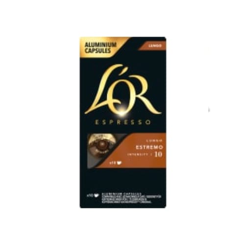 Estremo 10 Lungo Kaffekapslar L'or 10p