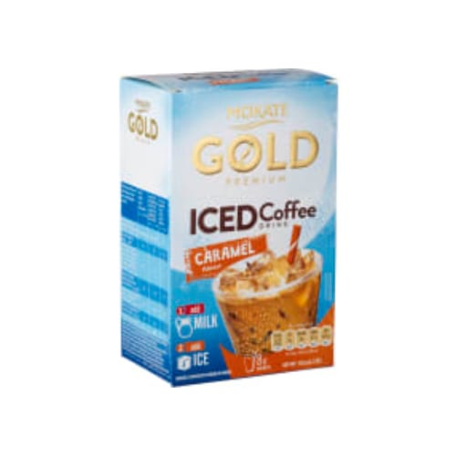 Iced Coffee Caramel Snabbkaffe Mokate 8p