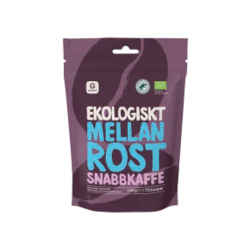 Snabbkaffe Mellanrost Garant Eko 150g