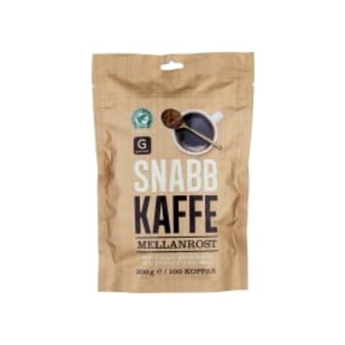 Snabbkaffe Mellanrost Refill Garant 200g