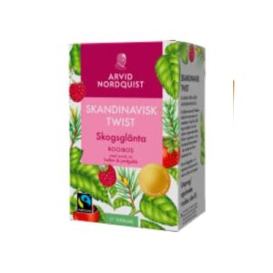 Skogsglänta Skandinavisk Twist Rooibos Hallon/jordg 17p