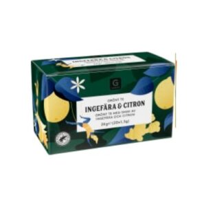 Ingefära Citron Grönt Te Garant 20p