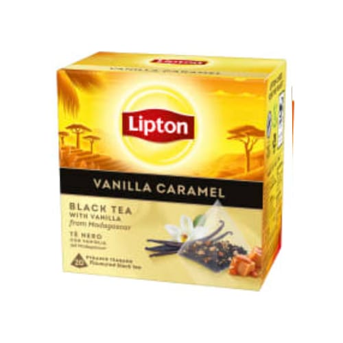 Vanilla Caramel/black Pyramid Lipton 20p