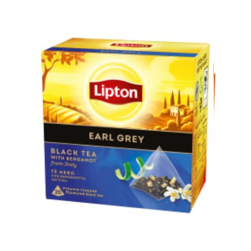 Earl Grey Black Tea Pyramid Lipton 20p