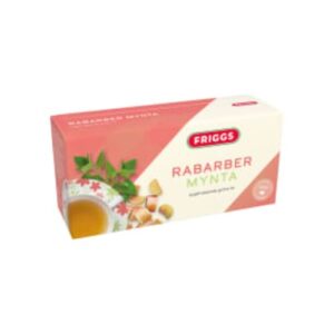 Rabarber Mynta Grönt Te Friggs 20p