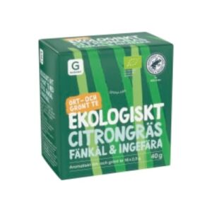 Citrongräs Fänkål&ingefära Te Garant Eko 16p