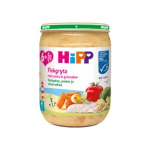 Fiskgryta Pasta Och Grönsaker Från 6 Månader Hipp 190g