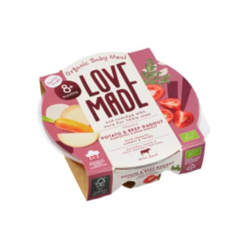 Potato & Beef Ragout Från 8 Månader Love Made 185g