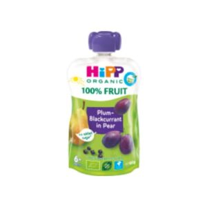 Plum Blackcurrant Pear Från 4 Månader Hipp 100g