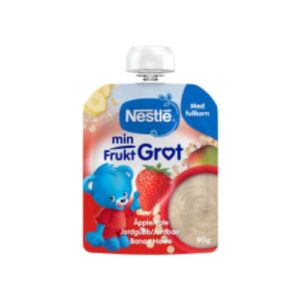 Jordgubb Banan Äpple Grötklämmis Från 6 Månader Nestlé 90g