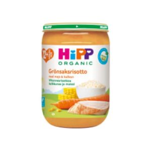 Grönsakrisotto Majs & Kalkon Från 12 Månader Hipp 220g