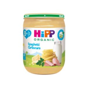 Spaghetti Carbonara Eko Från 8 Månader Hipp 190g