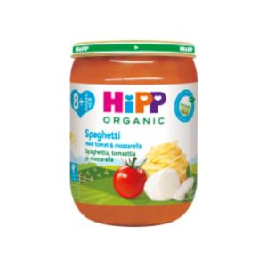 Spaghetti Tomat & Mozzarella Från 8 Månader Hipp 190g