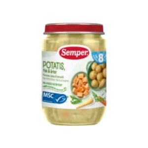 Potatis Fisk Ärtor Från 8 Månader Semper 190g