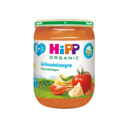 Grönsaklasagne Från 8 Månader Hipp 190g