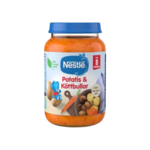 Potatis Köttbullar Från 8 Månader Nestlé 190g