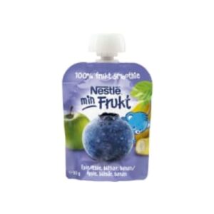 Fruktsmoothie Äpple Blåbär Banan Från 6 Månader Nestlé 90g