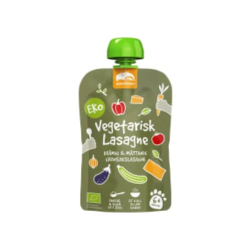 Veg Lasagne Klämmis Från 6 Månader Minstingen 120g