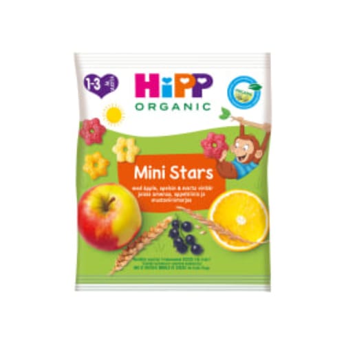 Mini Stars Från 1-3 År Hipp 30g