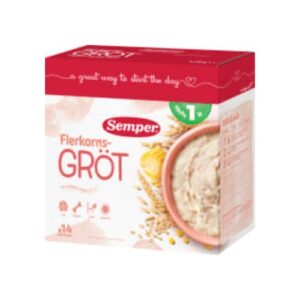 Flerkornsgröt Från 12 Månader Semper 14p/470g