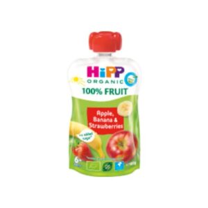 Apple Banana Strawberries Från 6 Månader Hipp 100g