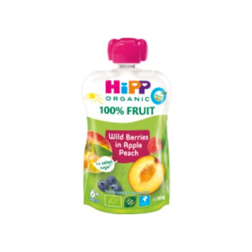 Wild Berries Apple Peach Från 6 Månader Hipp 100g