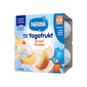 Min Yogofrukt Jordgubb Banan Från 6 Månader Nestlé 4p/100g