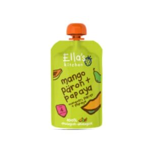 Mango Päron Papaya Puré Från 4 Månader Ella's Kitchen 120g