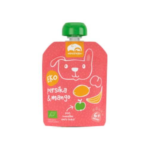 Persika Mango Klämmis Från 6 Månader Minstingen 90g