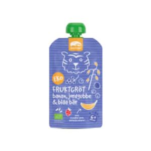 Fruktgröt Banan Jordgubb Från 6 Månader Minstingen 120g