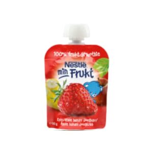 Fruktsmoothie Äpple Banan Jordgubb Från 6 Månader Nestlé 90g