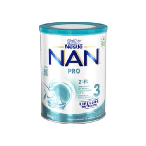 Nan Pro 3 Mjölkdryck Från 12 Månader Nestlé 800/5,7l