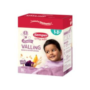 Välling Fullkorn/banan/plomm Från 1,5år Semper 23p/5l