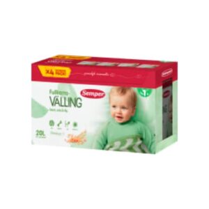 Välling Fullkorn Från 12 Mån/4-pack Semper 91p/20l