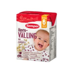 Havrevälling Mild Drickfärdig Från 6 Månader Semper 200ml