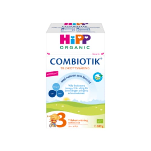 Combiotik 3 Tillskottsnäring Från 12 Månader Hipp 600g/5l