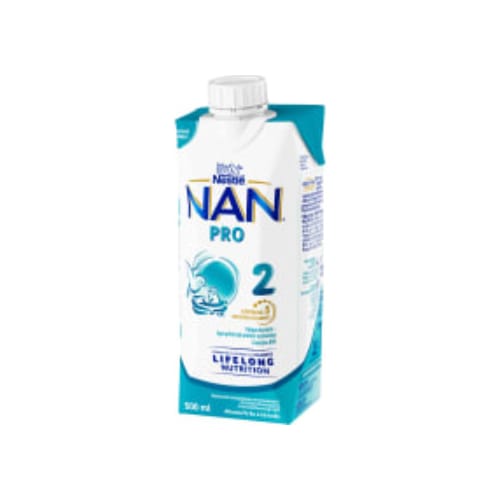 Nan 2 Pro Modersmjölksers Från 6 Månader Nestlé 500ml