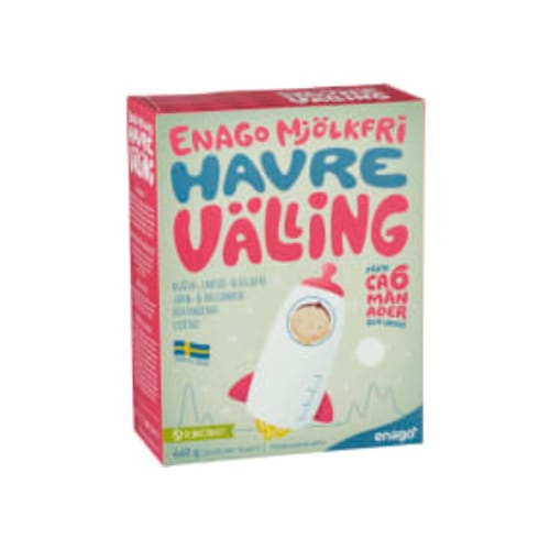 Havrevälling Mjölkfri Från 6 Månader Enago 16p/460g