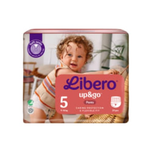 Up&go 5 9-14kg Byxblöjor Libero 29p