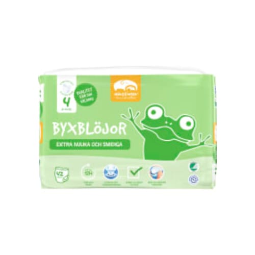 Byxblöjor 4 8-14kg Minstingen 42p