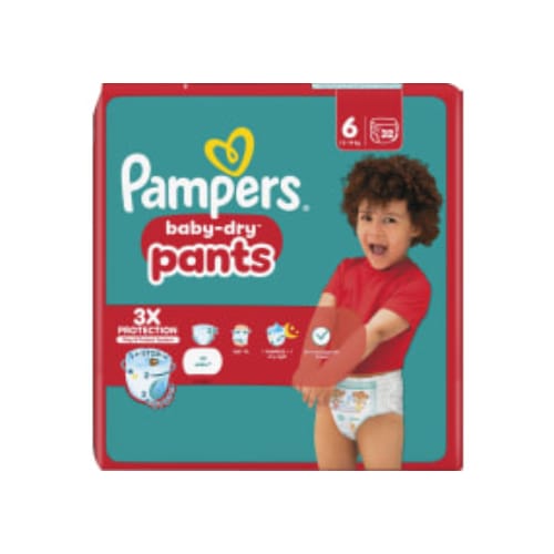 Baby Dry 6 13-19+kg Byxblöjor Pampers 32p